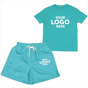 2025 <b>Men</b> Casual <b>Summer</b> Shorts Sleeve T <b>Shirts</b> And Matching Shorts Set Two Piece Twin Short Set <b>For</b> <b>Men</b> - Product Image 5