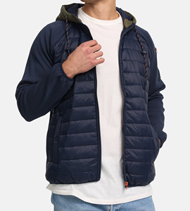 Veste matelassée à bulles en duvet surdimensionnée personnalisée de style streetwear tendance, tissage 3D à carreaux, pour unisexe - Product Image 1