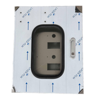 Boîtier en acier inoxydable et alliage d'aluminium, étanche IP65, boîte électrique murale pour le contrôle industriel et l'instrumentation