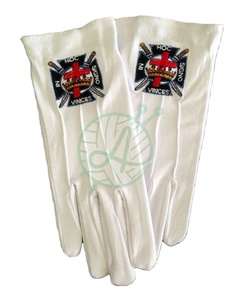 Knight Templar Masonic Lodge Algodón Blanco Versátil para Deportes Esquí Negocios diarios y aventuras al aire libre - Product Image 1