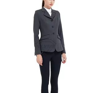 Chemise de concours équestre à manches longues confortable personnalisée, best-seller, vêtements équestres d'automne, vestes de concours pour femmes - Product Image 6