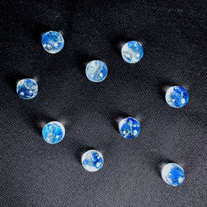 Cabochons ronds en pierre de lune arc-en-ciel de qualité supérieure 3mm 4mm Pierres précieuses naturelles en vrac - Product Image 1