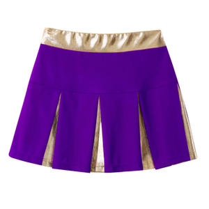 Falda de Animadora Plisada de Poliéster 100% para Adultos, Uniforme de Baile de Alta Resistencia, Ropa de Animadora para Actuaciones, Falda para Equipo Escolar - Product Image 3