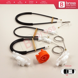 BWR5004 Window Regulator Repair Kit Front Left for Xsara N2 N0 1997-2010 Estate SW Coupe 9221H4 - Product Image 5