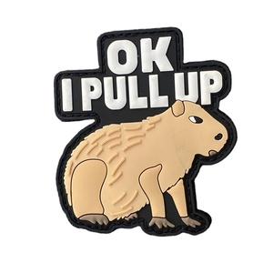 3D PVC Fun Autocollant Brodé Tactique Moral Badge Arbre Vie Crâne Fleur Logo Crochet Boucle Appliques Vêtements Sac À Dos Patchs - Product Image 4