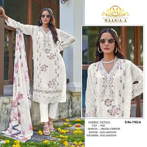 Costume de créateur pakistanais polyvalent avec options de mélange et d'association pour un style sans effort accessible à un prix raisonnable - Product Image 2