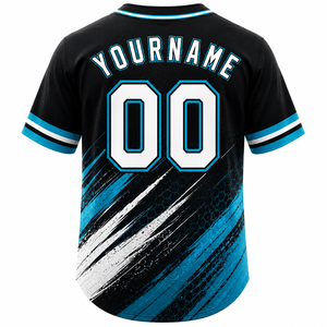 Maillot de baseball pour homme Sinewy, personnalisable avec nom et numéro, sublimé, anti-humidité, manches courtes, polyester, toutes saisons - Product Image 3