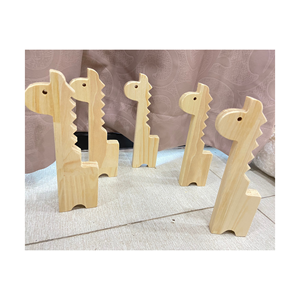 Animaux en bois avec une diversité animale différente avec de nombreuses tailles/formes et couleurs du Vietnam - Product Image 5