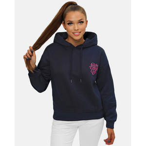 Sudadera con capucha de hombro caído hecha a medida para mujer, ropa de calle de moda, sudadera cálida de invierno con hombros caídos, sudaderas con capucha de hombro caído para mujer - Product Image 1