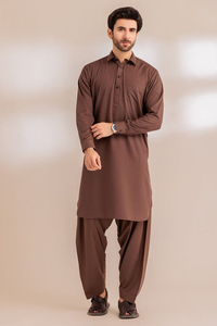 Customized OEM <b>Men's</b> <b>Shalwar</b> <b>Kameez</b> Personalized Plain Solid Color Casual Traditional Muslim Clothing at an Price - Product Image 5