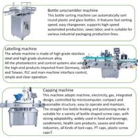 Équipement de remplissage automatique de liquides, machine de remplissage de bouteilles pour le miel, les parfums, les boissons, atelier de production d'embouteillage