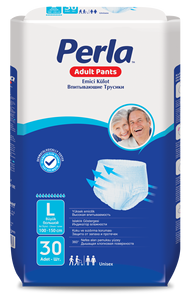 Meilleures ventes PERLA Couches jetables 60x90 CM Nouveau modèle 30 pièces Alèses absorbantes en coton pour adultes Pulpe de cellulose Film PE Tissé uni - Product Image 2