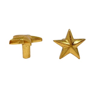 ใหม่ทองดาวลูกบิดเหล็กดึงตู้ลิ้นชักสําหรับบ้านประตูโต๊ะเครื่องแป้งตู้เฟอร์นิเจอร์ตกแต่งตู้เสื้อผ้าห้องครัวจับลูกบิด - Product Image 1