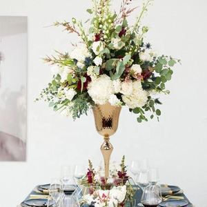 Vase à fleurs décoratif en métal pour mariage, maison, salon, hôtel, bureau, centre de table, décoration intérieure, présentoir, qualité supérieure - Product Image 2