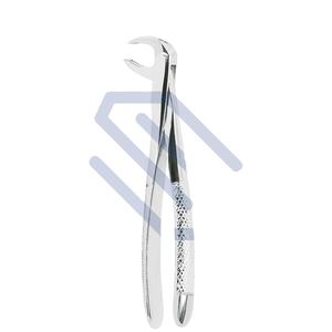 Fórceps dentales certificados CE, instrumento quirúrgico manual n. ° 99 para molares inferiores desglosados, acero inoxidable con patrón inglés - Product Image 1