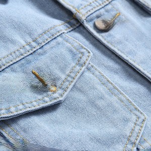 Chaqueta vaquera antiarrugas para hombre, material duradero, superventas, chaqueta vaquera de precio razonable para hombre y adulto - Product Image 4