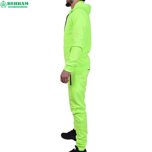Stylish Unisex Winter Tracksuit 100% Cotton Drawstring Hoodie Heavyweight Breathable Quick Dry Eco-Friendly Activewear <b>Trouser</b> - Product Image 2