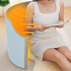 Leg Warmer Under <b>Desk</b> Electric Foot Warmer Heated Foot Heater for <b>Office</b> and Home Foldable Portable Leg Heater with Soft Blanket - Product Image 5