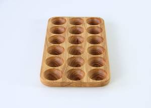 Natural finish wooden <b>egg</b> kitchen decor Wooden <b>Egg</b> Holder <b>Egg</b> Holder for home hotel and kitchenware - Product Image 6