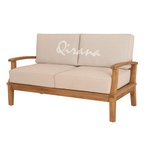 Elegante banco de 2 plazas Sevilla Teak Ideal para una relajación elegante al aire libre - Product Image 2