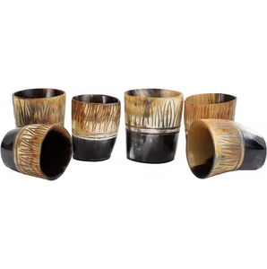Meilleure vente Horn Shot Viking Cup Real Drinking Shot Beer Drinking Coffee Shot Cup BY CRESCENT CRAFTS - Product Image 4
