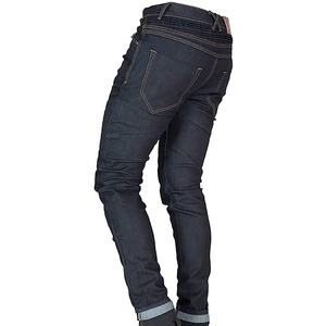 Pantalones vaqueros negros para motocicleta con forro resistente al viento y a la abrasión, ropa deportiva de talla grande para montar en moto - Product Image 2