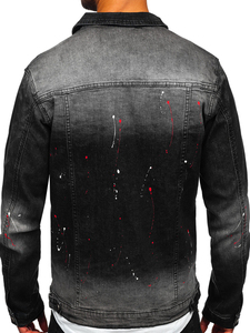 Trendy Distressed Denim <b>Jacket</b> Street Fashion Jeans Outerwear Custom Logo Design Private Label Manufacturing for Global Buyers - Product Image 6