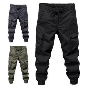 Pantalon de survêtement cargo streetwear pour homme, décontracté, multi-poches, grande taille, prix de gros, OEM, respirant, 2026 - Product Image 1