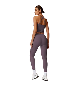 Conjuntos de Yoga para Mujer, 2 Piezas, Leggings de Cintura Alta con Sujetador Deportivo, Conjunto de Ropa de Gimnasio - Product Image 4