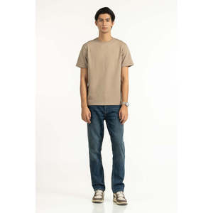 Regular Fit 100% Cotton Jersey T-Shirt 300gsm Acid Wash Embossed Graphic <b>Print</b> Eco-Friendly O-Neck OEM ODM Manufacturer Supplier - Product Image 6