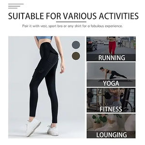 New Design Custom logo Hip Lifting Pant Women Seamless Fitness <b>High</b> Waist Yoga <b>Tights</b> Sports Yoga Leggings - Product Image 5