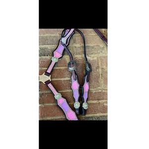 India Supplier Western Style Leather Horse Tack <b>Set</b> for Rodeo or Ranch and <b>Farm</b> Use Available for Worldwide Supply - Product Image 4