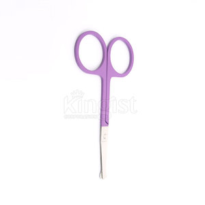 Ciseaux à cuticules en acier tranchant avec une sensation légère pour les soins quotidiens des ongles, design classique, ciseaux à cuticules - Product Image 4