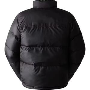 Chaqueta de invierno para hombre de alta calidad con relleno grueso de algodón cálido, cuello alto y cierre de cremallera para uso casual al aire libre. - Product Image 5