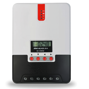Controlador de Carga Solar MPPT SRNE ML2420 20A 12/24VDC 150V con Pantalla LCD - Product Image 2