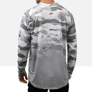 Vêtements de sport de haute qualité les plus vendus ensemble de pantalons en jersey de motocross à manches longues respirants sublimés vente en gros de haute qualité - Product Image 5