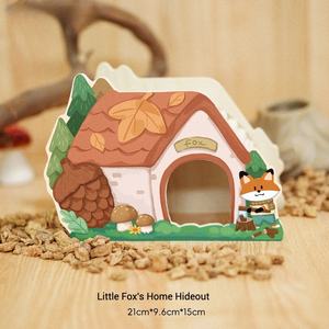 Hámster multifuncional grande con temática de bosque de diseño original - Product Image 3