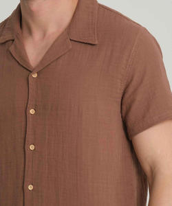 Ensemble polo et short personnalisé pour homme, couleur unie, été, manches courtes, respirant, en coton tricoté, ensemble deux pièces - Product Image 5