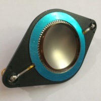 TAIMEI (YUHUI) Remplacement Diaphragme Tweeter NX Audio Pilote 44.4mm Titane Diaphragmes Compression Haut-Parleur Pilote