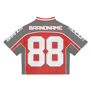 Maillot de football personnalisé imprimé tendance, design actuel, polyester de haute qualité, maille respirante, séchage rapide, vêtements de sport pour hommes - Product Image 2