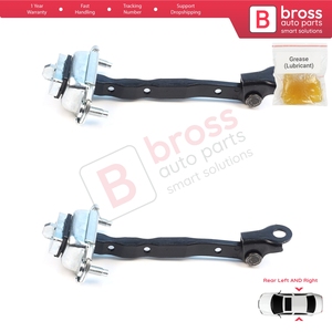 BDP1690-1ตัวจำกัดบานพับประตูหลัง2ชิ้นตัวหยุดสำหรับ Impreza 3 4 WRX Exiga Forester 3 XV crosstrek GP Levorg 62124FJ000 - Product Image 2