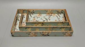 ถาดไม้สำหรับใช้ในบ้านในโรงแรมชาอาหารอาหารเช้าพิมพ์ลายได้ตามต้องการ - Product Image 3