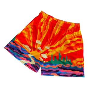 Nouvel arrivage de shorts de golf d'été décontractés pour hommes de High Street Polyester de haute qualité impression par sublimation écologique vierge - Product Image 6