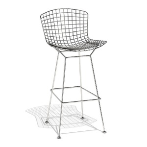 Solid Metal Wire Dining Chair With Black <b>Powder</b> Coating Finished Top Quality Customized Shape for Sitting Latest New Best Design - Product Image 3