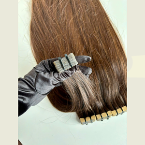 Extensions de cheveux vietnamiens durables à la technique TAPE IN pour le marché des extensions de cheveux humains - Product Image 2