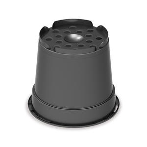 High Quality CE 14 cm Diameter 1.25 Liters Nursery Raised Pot Various Colors Made Recycled <b>Plastic</b> PP PVC Packaged Pallet - Product Image 1