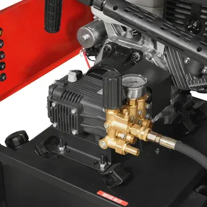 Nettoyeur haute pression à eau chaude de haute qualité, neuf, 4000 PSI, 4 GPM, avec démarreur électrique et enrouleur de tuyau, HPW40H - Product Image 4