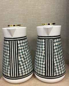 Théière de luxe de style arabe avec couvercle et poignée, incrustation de nacre royale, écologique, passe au lave-vaisselle, décoration d'intérieur, cadeau - Product Image 2