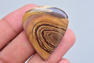 หายาก!!! Outback พลอยแจสเปอร์ Cabochon-พลอยแจสเปอร์สำหรับเครื่องประดับ-หินสำหรับแหวน-สีน้ำตาล - Product Image 5