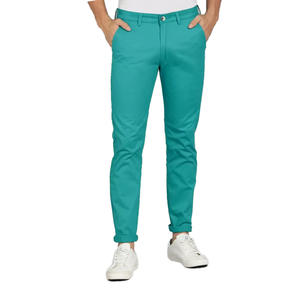 Proveedor de Bangladesh, Pantalones Chinos Ajustados para Hombre, Talla Grande, Diseño Moderno, Color Sólido, Pantalones Chinos Casuales para Hombre - Product Image 4
